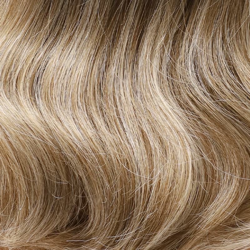 Ash Blonde Balayage Shoulder-Length Wavy Synthetic Heat-Friendly Lightweight Wig