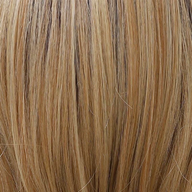Layered Blowout Bob Blonde Shoulder-Length Synthetic Wig (MONO TOP)