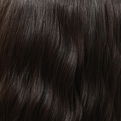 Long Wavy Heat Friendly Synthetic Wig with Mono Top for Women