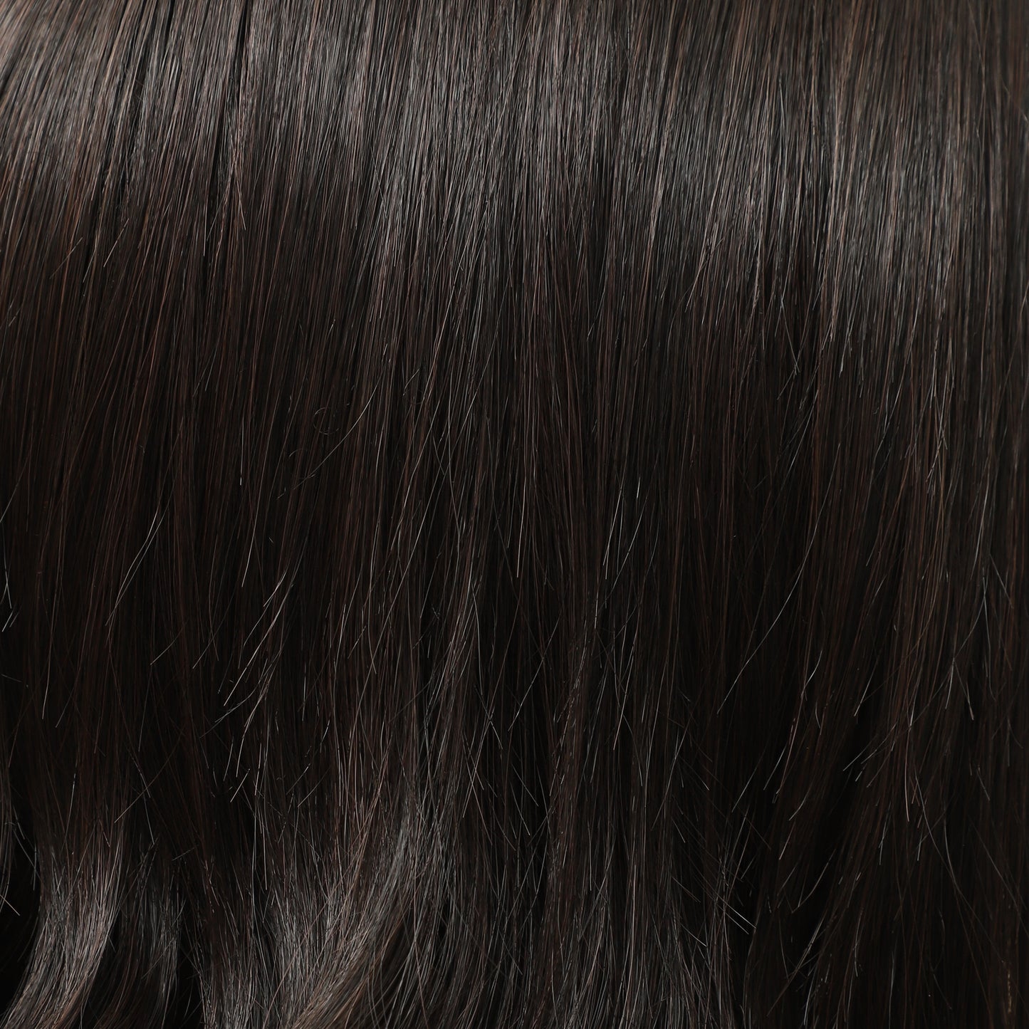 Natural Black Mid-Length Textured Wavy Bob Mono Top Synthetic Wig