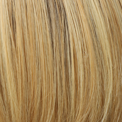 Sandy Blonde Collarbone Length Striaght Synthetic Wig Mono Top